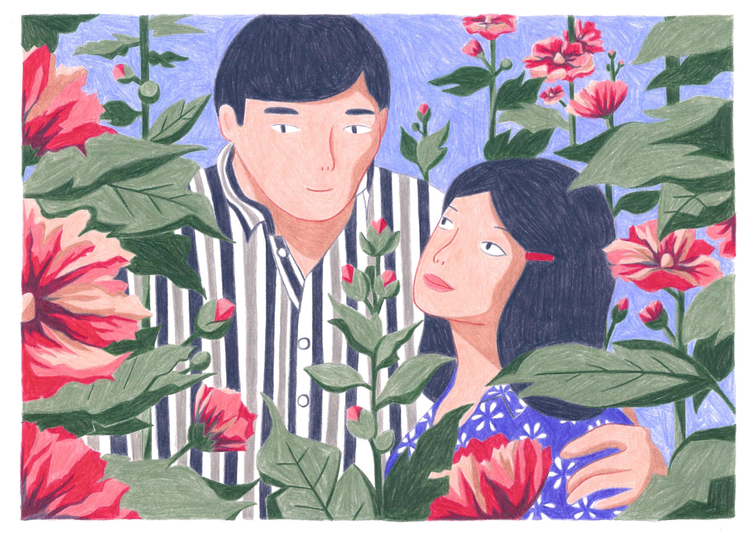 illustration-couple-vietnam-melody-ung